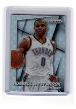 Russell Westbrook 2014-15 Panini Prizm Silver Variation SP #2 Thunder Lakers - £7.45 GBP