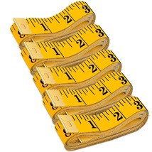 Tape Measure, 5 Packs 120 Inch/300Cm Dual Scale Measuring Tape For Body ... - $15.99