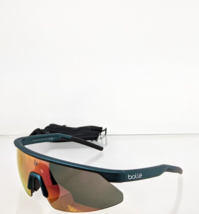 Brand New Authentic Bolle Sunglasses Micro Edge Creator Teal Frame - $108.89