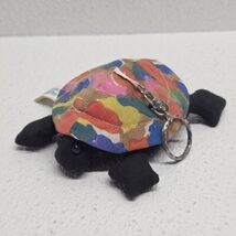Dan Brechner Multicolor Tie Dye Turtle Beanbag Plush Keychain Vintage - $14.75 Dan Brechner Multicolor Tie Dye Turtle Beanbag Plush Keychain Vintage - $14.75