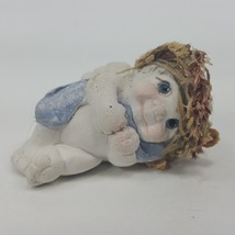 Vintage Dreamsicle - Angel Cherub laying on side - 2&quot; long Kristin -  WLHJD - £3.97 GBP