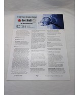 C3i Magazine A Red Winter Designer Variant Ice Ball Insert Card  - $163.82 MXN