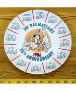 Disney 1986 Calendario 101 Dálmatas de Colección Placa 25th Aniversario - £40.29 GBP