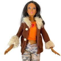 Barbie Fashion Fever Kayla Doll 2004 Mattel #H0650 Fur Collar Jacket Cam... - £22.48 GBP