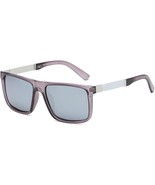 Trendy Oversized Square Aviator Polarized Sunglasses Style (Black) - £15.21 GBP