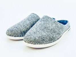 SeaVees x Huckberry Stag Scuff Indoor Outdoor Slippers Womens 8 Gray Felted Wool - £25.27 GBP