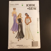 Kwik Sew Pattern 3060 Misses&#39; Skirts &amp; Tops Fitted Flared XS-S-M-L-XL UC - £6.15 GBP