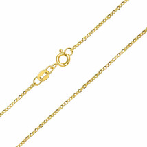 50 Pcs Fine Cable Chains 24 inches (1.5MM)  14 KT Gold Plated in USA -Will not F - £47.15 GBP