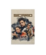 Movie Poster Sicario Office Unframed Inside Canvas Artwork 12x18 Inch 1-... - $262.41 MXN