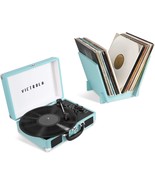 Victrola Journey Bluetooth Record Player With Coordinating Record Stand. - £71.37 GBP