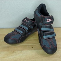 Cat-1 Carbon Fiber Cycling Clip In Peddle Shoe Mens Size 5.5 - $19.34