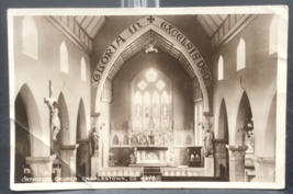 RPPC St James Catholic Church Charlestown Connacht Mayo Ireland Photo Postcard - £11.14 GBP