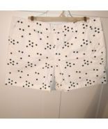 Tommy Hilfiger Women Shorts White With Navy Blue Stars   SIZE 14 - €11,53 EUR