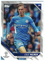 2021-22 Topps UEFA Champions League #80 Cole Palmer Manchester City FC RC - £1.59 GBP