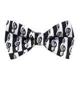 BUYYOURTIES Musical Notes Pre-Tied Bow Tie - $15.79