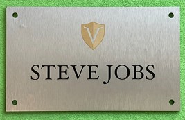 Steve Jobs Name Plate - £15.12 GBP