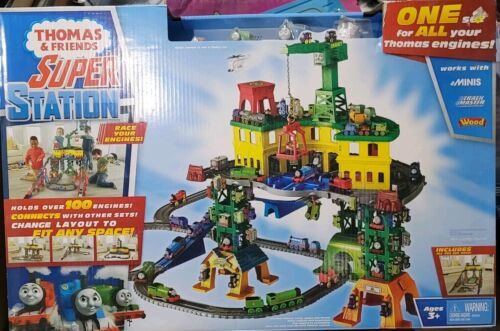Train Track Set Thomas The Train Friends Super Station Playset Toy Railway NEW