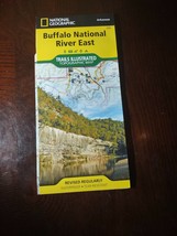 Buffalo National River East Trails Illustrated Topographic Map - £31.73 GBP