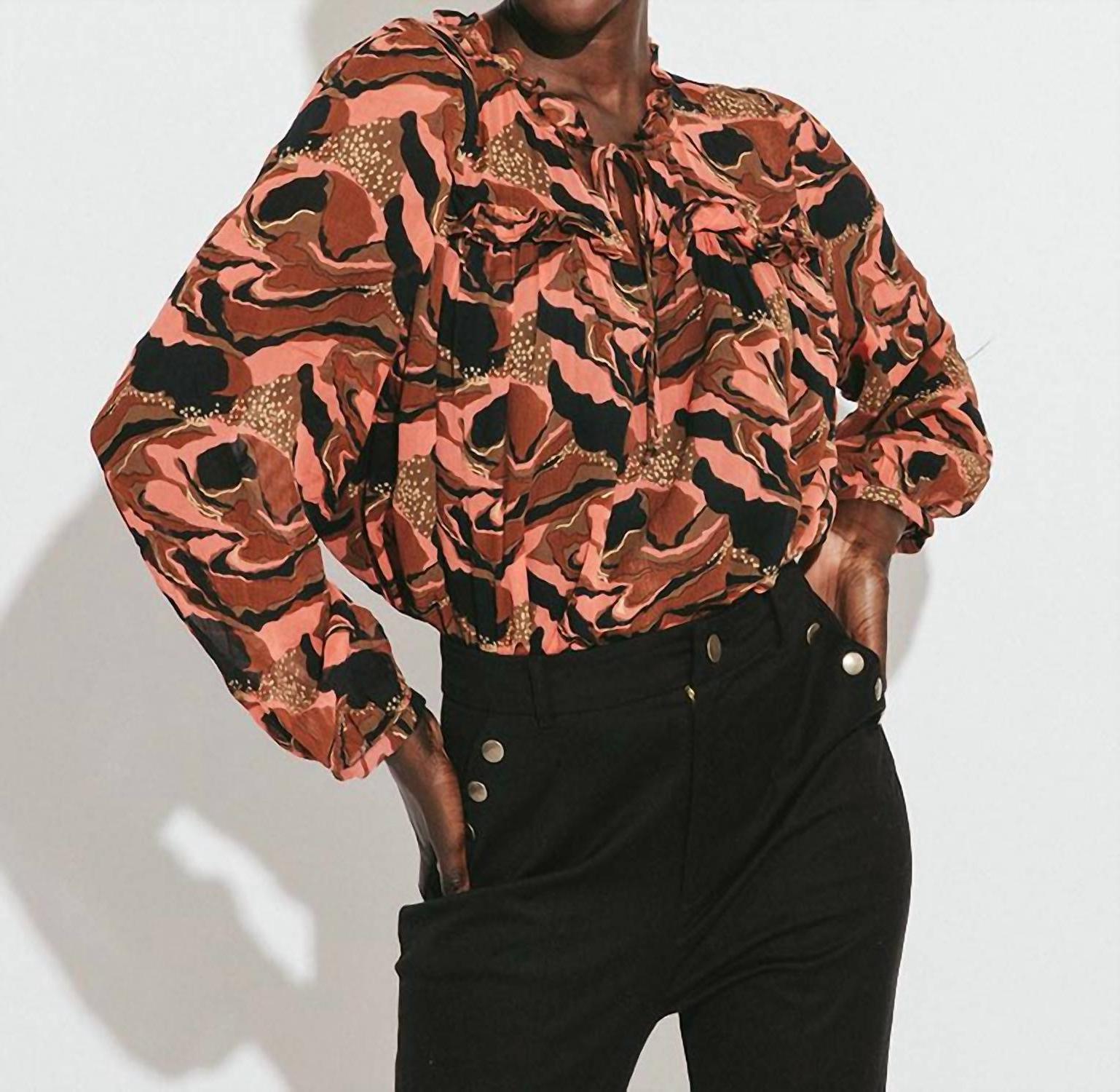 Cleobella Octavia Blouse Canyon - $109.00
