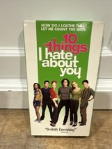 10 Things I Hate About You VHS Touchstone Julia Stiles Heath Ledger 90’s Classic - £4.66 GBP