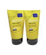 (2) Clean &amp; Clear Lemon Zesty Brightening Facial Scrub Lemon Extract 4.2oz - $75.17 CAD