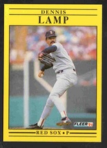 Boston Red Sox Dennis Lamp 1991 Fleer #101 ! - $0.50