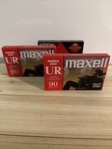 MAXELL Normal Bias UR 120 Min Audio Cassette Tapes Lot of 2 NEW Sealed P... - $14.45