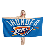 Oklahoma City Thunder NBA Beach Towel Swimming Pool Holiday Vacation  Gift - £18.32 GBP+