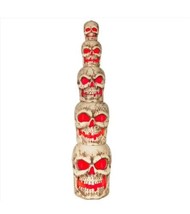 8 ft. Giant Sized LED Skull Stack Halloween Prop Home Depot Accents Holi... - £1,557.52 GBP