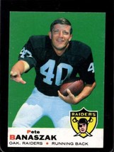 1969 Topps #30 Pete Banaszak Exmt (Rc) Raiders *XR26099 - £9.40 GBP