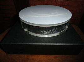 Arturo Fuente Heavy Glass Clear Ashtray new in presentation box image 9