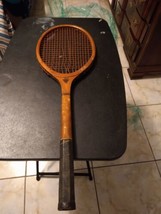 Vintage Cortland Wooden Tennis Racket / Racquet EUC History - $16.82