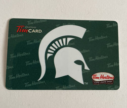 Tim Hortons Gift Card Michigan State Spartans Football (Unused/No Balance) - $4.80