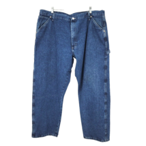 Wrangler Mens Carpenter Jeans Size 42x30 Nice Condition 100% Cotton - £16.59 GBP