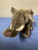 Wild Republic Plush Gray Elephant Stuffed animals Plush Toys Elephant Lovers - $95.00