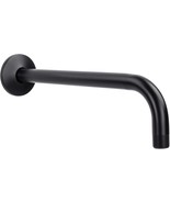 12 Inch L-Shaped Shower Arm, Parent (Black). - $52.05 CAD