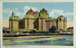 Early 1900&#39;s Hotel Traymore Atlantic City New Jersey Vacation Gambling Postcard - £5.88 GBP