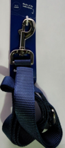YOULY The Classic Blue  Webbed 4 Foot Nylon Dog Leash, Medium/Large. - $14.84