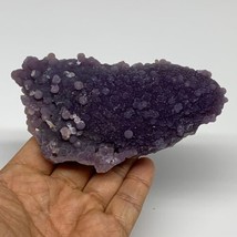 0.69 lbs, 4.4&quot;x2.2&quot;x1.8&quot;, Natural Rough Grape Agate Crystal Mineral Specimens, B - £97.69 GBP