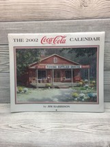 Coca-Cola Calendar  2002 Jim Harrison Fishing Supplies Longstreet Prints Company - $4.94
