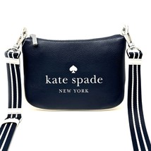 Kate Spade Rosie Small Crossbody Purse Blazer Blue Multi Leather KF379 New - $345.51