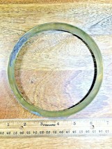 Old Brass Clock Dial Trim Ring 5.62 Inch Outer Diameter (142.82mm) (K1987) - £7.98 GBP