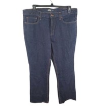 Old Navy Jeans Mens 40x32 Dark Wash High Rise Bootcut Solid Cotton Casua... - $18.50