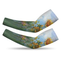 Mondxflaur Sunflowers Cooling Arm Sleeves Cover UV Sun Protection for Me... - $285.35 MXN