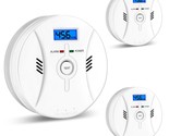 3-Pack Carbon Monoxide Detectors,Smoke Detector,2 In 1 Co &amp; Smoke Alarm,... - $89.99