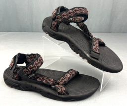 Teva Men&#39;s Terradactyl Sport Sandal Size 10 Black Adjustable Strap Outdoor Hike - £17.99 GBP
