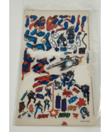 DC Comics Superman Sticker Sheet #30 Vintage 1993 Man Of Steel Superhero - $20.24 CAD