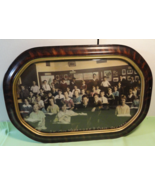 VINTAGE FRAMED 1930 CLASSROOM PHOTO WOOD FRAME 18&quot;X12&quot; GLASSED MIDWEST S... - $316.45 CAD