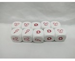 Lot Of (10) Warlord Games Project Z White Zombie Dice - $35.63