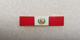 Corrections Department - Peru Flag Citation Bar (Screw back) - $243.08 MXN